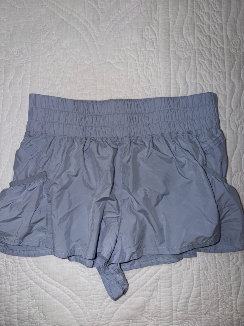 FP Movement by Free People Light Blue Athletic Shorts